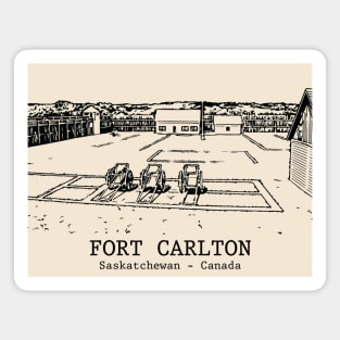 Fort Carlton - Saskatchewan Magnet
